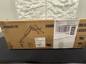 Mount-It! Height Adjustable Laptop Notebook Desk Stand Monitor Mount MI-4352LT - Picture 1 of 2