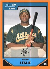 2007 Bowman Baseball Card Pick (Inserts)