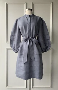 | COUNTRY ROAD | panelled mini dress slate | SIZE: 8,XS | $179 | new - Picture 1 of 14