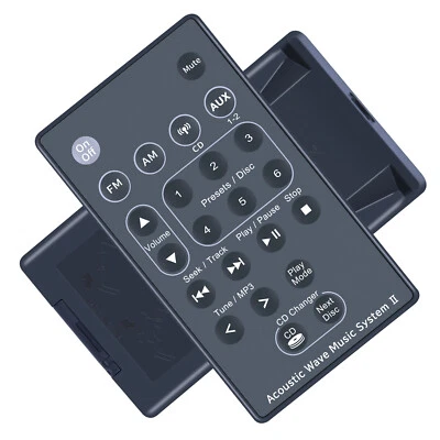 New Replacement Remote Control For Bose Acoustic Wave Music System II - Image 1 of 4