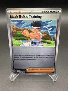Black Belt's Training - (Poke Ball Pattern) 097/131 SV: Prismatic Evolutions - Picture 1 of 4