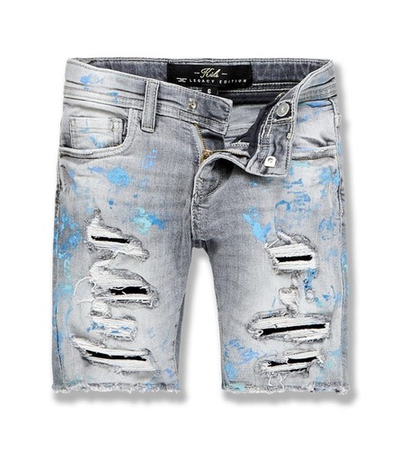 Pantaloncini jeans Jordan Craig grigi taglia 40