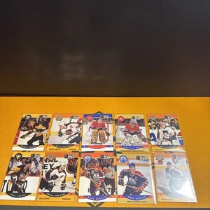 10 Karten 90-91 Pro Set Hockey Lot Lemieux-Roy-Coffee-Messier - Bild 1 von 11