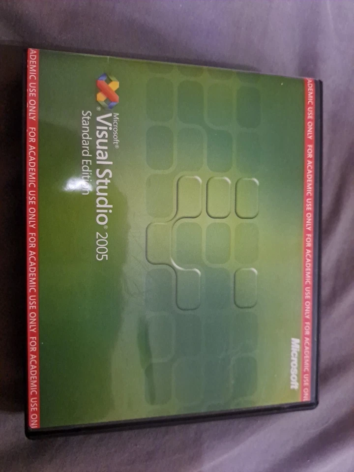 Microsoft Visual Studio 2005 Standard Edition 5 Disc Set w/ Key  - Image 1 of 4