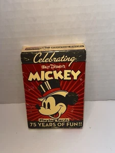 Bicycle Celebrating Walt Disney's Mickey Playing Cards 75 Years Of Fun - Picture 1 of 1