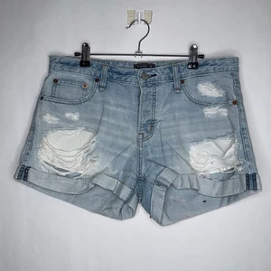 Abercrombie & Fitch Damen Distressed Ames Low Rise Boyfriend Short Größe 29/8 - Bild 1 von 5