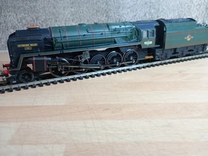 HORNBY OO R2187 BR 2-10-0 CLASS 9F ABENDSTERN 92220 DAMPFLOK LÄUFT GUT - Bild 1 von 13