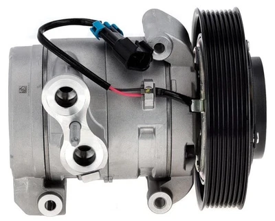 OE Freightliner Cascadia Valeo AC compressor TE75004BC 22-65771-001 - Image 1 of 4
