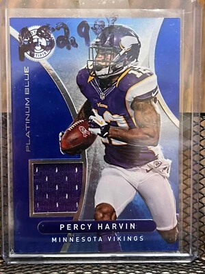 PERCY HARVIN 2012 TOTALLY CERTIFIED MATERIALS REFRACTOR JERSEY PATCH /99 GATORS! - Image 1 of 2
