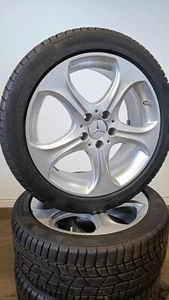 3 ruedas de invierno 225 45 R18 Mercedes Clase C W205 18" llantas de aluminio neumáticos de invierno RDK - Imagen 1 de 4