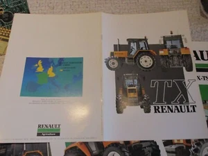 Ancien Tracteur Renault TX Catalogue - Imagen 1 de 5