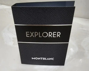 MONT BLANC EXPLORER, MEN'S COLOGNE 2ml  SAMPLE - Picture 1 of 3