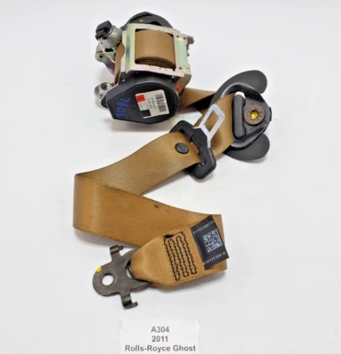 ✅ Retractor de cinturón de seguridad delantero izquierdo del lado del conductor Rolls Royce Ghost RR4 2010-2014 OEM Foto 1 de 4