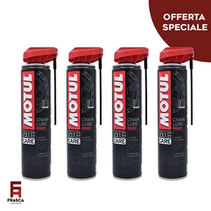 Grasso  Spray  Catena Moto Motul Lubrificante MC Care C2 Chain Lube Road 400ml - Foto 1 di 5