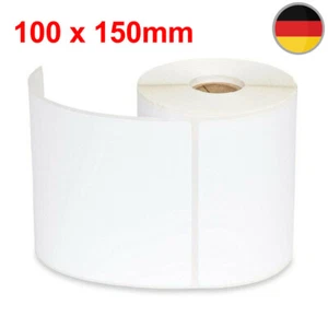 Thermo Etiketten Rolle 100 x 150 mm Versand Label Rolle DHL DPD für Zebra GK420 - Bild 1 von 12