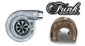 Borg Warner S362 SXE External Wastegate Turbo Blanket Titanium - Funk Motorsport - Picture 1 of 4