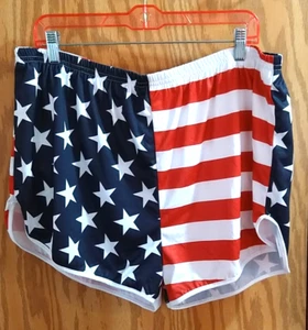 Grunt Style Ranger Panties Shorts stars stripes new lined Size 2XL New Tag Lined - Picture 1 of 6