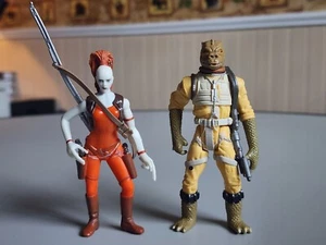Star Wars Bossk and Aurra sing Bounty Hunters Complete Saga Collection - Picture 1 of 14