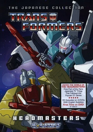 Transformers Japanese Collection: Headmasters (DVD, 1987) - Image 1 of 1