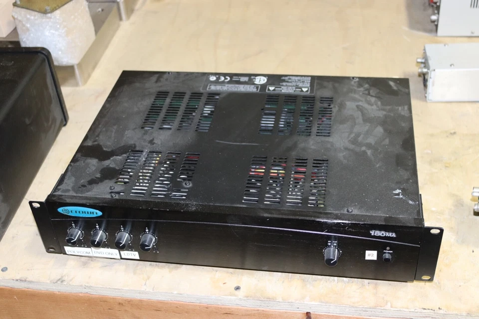 Crown 180MA 4-Channel Mixer Amplifier  - Image 1 of 1