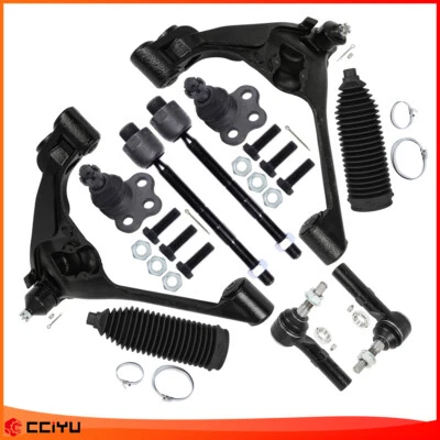 10 For 2000-2004 Dodge Dakota Durango Front Lower Control Arm Tie Rod Suspension - Imagem 1 de 4