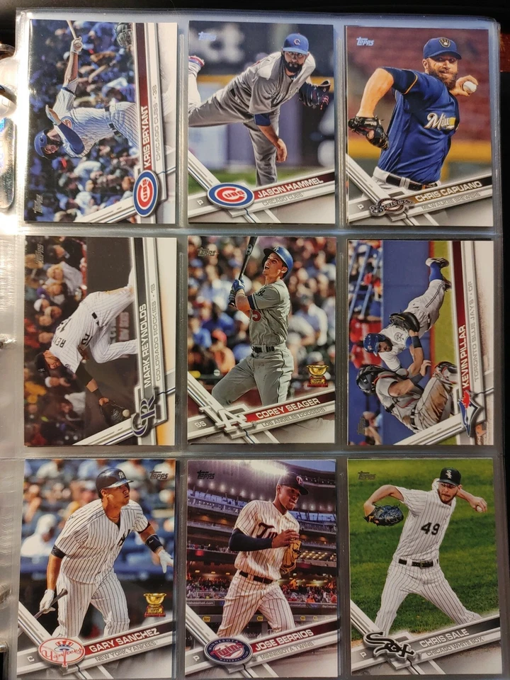 2017 Topps base set 1-250 Pick from drop down - Image 1 of 4
