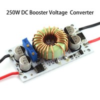 250W Step-up Boost Converter Constant Current Power Supply DC-DC 10-40V To 10-50
