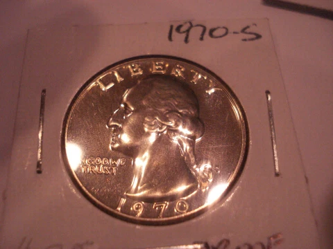 1970-S- WASHINGTON QUARTER-PROOF Cover