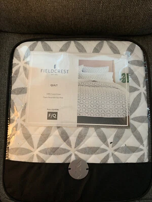 Fieldcrest Queen Quilt Only - reversible Parchment - Image 1 of 3