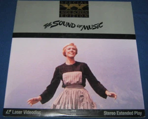 The Sound of Music laserdisc Julie Andrews Christopher Plummer Rodgers Oscar - Picture 1 of 4