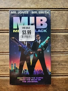 VTG Men In Black MIB VHS Factory Sealed Columbia Tristar Watermarks 1st Print 97 - Picture 1 of 11