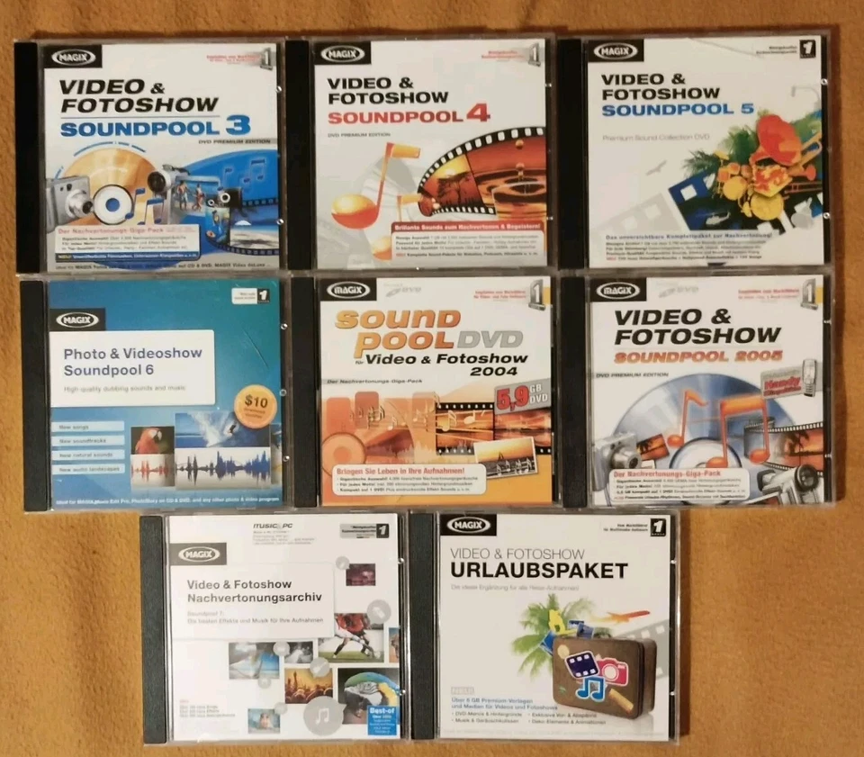 Magix Video & Fotoshow Soundpool Konvolut - Bild 1 von 4