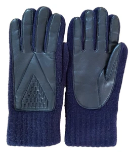 🎁 Navy Blue Stylish Warm Gloves NWOT-One Size - Picture 1 of 3