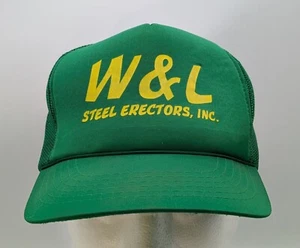 De colección W & L Acero Montadores Malla Camionero Snapback Sombrero Columbia Missouri - Imagen 1 de 9