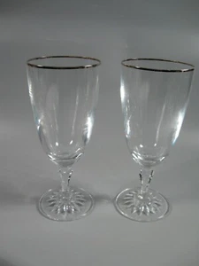2 Marquis Waterford Wassergläser mit Stiel 8 Zoll - Bild 1 von 5
