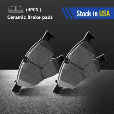 Pastillas de freno delanteras de cerámica para Dodge Durango Jeep Grand Cherokee 2011 2012-2018 Foto 1 de 4