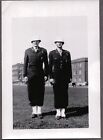 Vintage Photograph 1940'S Ww11 Army Mp Military Police Guards Fashion Old Photo