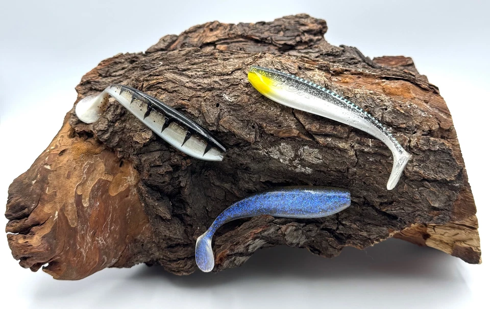 Fox Rage Zander Pro Shads 12cm 4 Farben Gummiköder Gummifisch Köder Paddle Tail - Bild 1 von 1