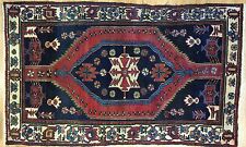 Marvelous Mazleghan - 1940s Antique Tribal Rug - Oriental Carpet - 3.1 x 5.1 ft.