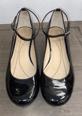 Женские черные лакированные кожаные туфли-лодочки KATE SPADE на платформе Abigail 8,5 - Изображение 1 из 4