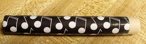 B&W MUSIC NOTES Travel Toothpick Holder! Pills, needles, smokes (ROCK CLASSICAL) - Picture 1 of 3