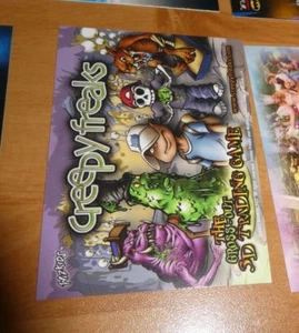 CREEPY FREAKS RARE PROMO CARD WIZKIDS 2003 CARTE MINT - Picture 1 of 2
