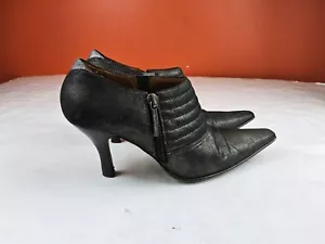 Donald J Pliner Women Ankle High Western Stiletto Heel Bootie Taupe 7.5 (# 538) - Picture 1 of 9