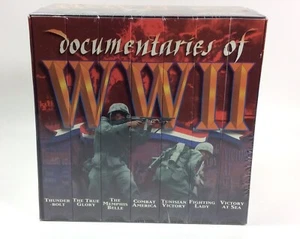 World War II /WW II Documentaries -7 VHS Video Box Set NEW Factory Sealed - Foto 1 di 5
