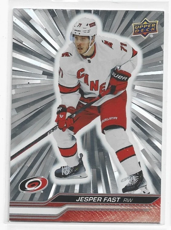 23-24 Upper Deck Outburst Silver Jesper Fast #524 - Image 1 of 1