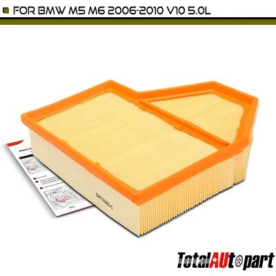 Filtro de aire del motor para BMW M5 E60/E61 M6 E63/E64 2006-2010 lado izquierdo del conductor lado derecho Foto 1 de 4