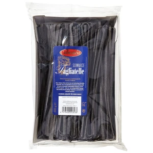 Culinaria Schwarze Tagliatelle Nudeln aus Hartweizengriess 500g - Bild 1 von 1