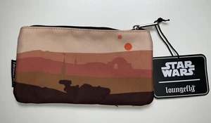 Loungefly Star Wars Tatooine Zip Pouch Cosmetic/Coin Bag/Case New! - Picture 1 of 3