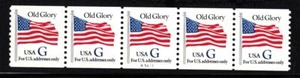 1994 Sc 2890 G Rate (32c) PNC5 plate number A5427 MNH Old Glory - Picture 1 of 1