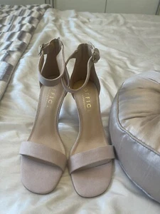 Office Bridal, Bridal Stiletto Heels 37 EU 4 UK Ankle Strap Court Shoes New - Picture 1 of 9